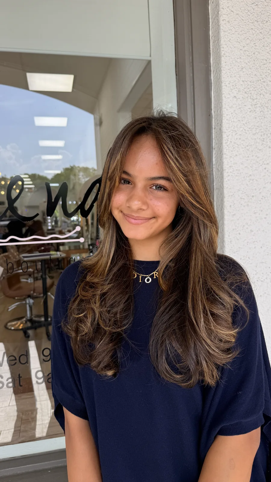 Brunette Layers at Blend Hair Boutique, Plantation FL