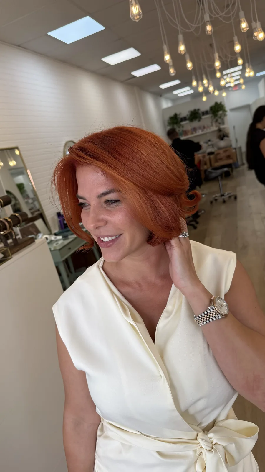 Copper Bob at Blend Hair Boutique, Plantation FL