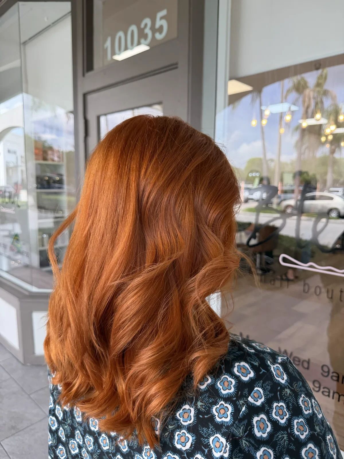 Copper Red at Blend Hair Boutique, Plantation FL
