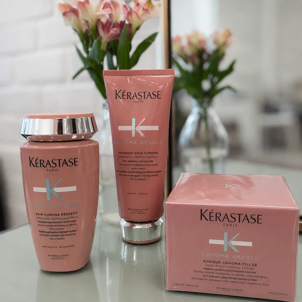 Kérastase Chroma Absolu products carried at Blend Hair Boutique, Plantation FL