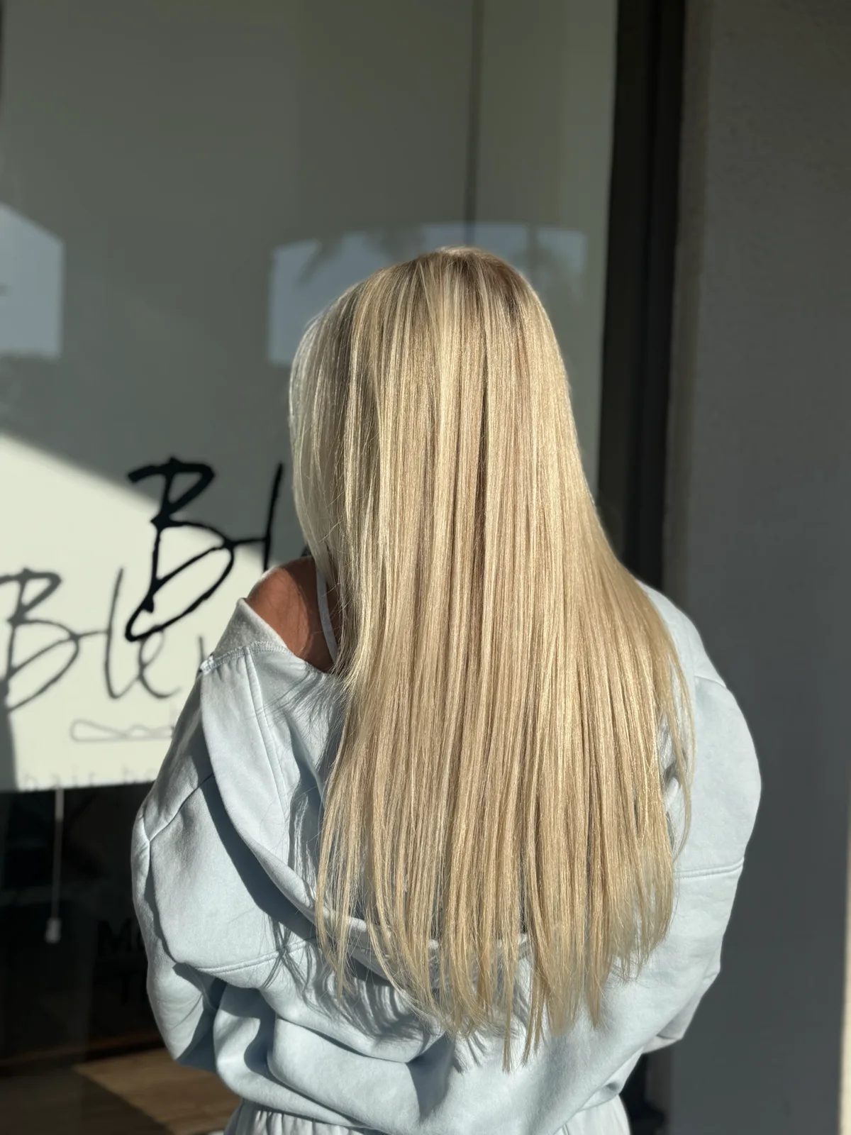 Platinum Blonde at Blend Hair Boutique
